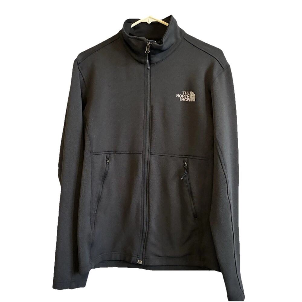 The North Face Black Charcoal Fleece Full-Zip Jacket Gorpcore Outdoor Men S